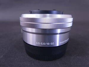 ★☆美品 SONY ソニー E PZ 16-50mm F3.5-5.6 OSS シルバー デジタル一眼カメラα[Eマウント]用レンズ☆★