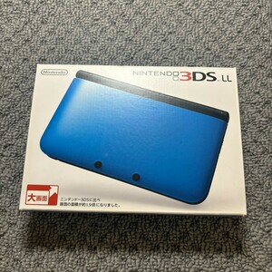  Nintendo 3DSLL blue black 