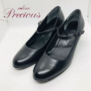 nline Preciousラウンドトゥ パンプス リクルート 25.5㎝