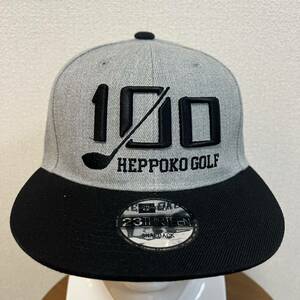 ヘッポコゴルフ オリジナル キャップ CAP golf 100切り GRBK×BK (NEW ERA ニューエラ supreme briefing ping テーラーメイド titleist)