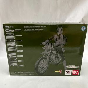  Bandai soul web shop limitation S.H.Figuarts Riderman & Riderman machine set unopened transportation box equipped 