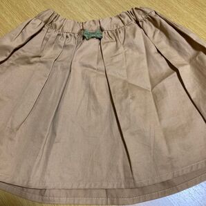 新品 ボブソン 95 スカート リボン 新品タグ付き カーキ キムラタン