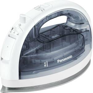  Panasonic cordless steam W head iron NI-WL406-H new goods unused color : clear gray 