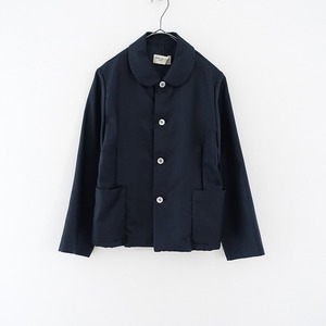 【美品】ローブドシャンブル コムデギャルソン robe de chambre COMME des GARCONS *丸襟ジャケット*(jk25-2404-204)【60E42】