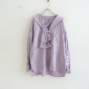 【2022/小谷由美子さん別注】ネストローブ nest Robe UpcycleLino *EP blouse ブラウス*Fシャツトップス(m1-2404-394)【11E42】