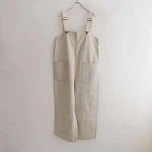 sa man sa Moss Moss Samansa Mos2 * cotton karuze all-in-one *F light beige overall overall (2-2404-420)[51E42]