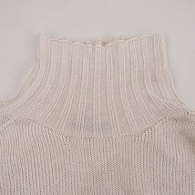 【定価4.1万】マーガレットハウエル MARGARET HOWELL *LINEN COTTON WIDE ROLL NECKプルオーバー*2ニット麻(2-2404-500)【51E42】_画像6