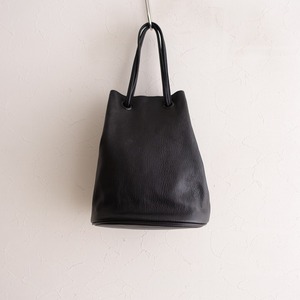 [ beautiful goods / regular price 8.2 ten thousand ]a-tsu& science ARTS&SCIENCE *Oval lantern bag * bag pouch black go-to handbag shoulder ..(ba11-2404-135)[71E42]