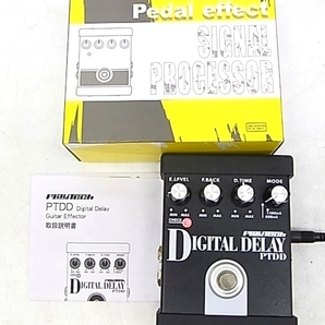 e11627 DIGITAL DELAY ギター用エフェクター デジタルディレイ PTDD 通電確認済 元箱の画像1