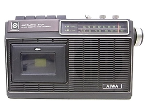 e11628　AIWA TPR-6002 アイワ ラジカセ 通電確認済 ラジオOK ジャンク品