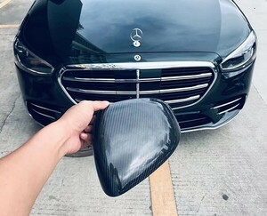 * new product *[ domestic sending ] Benz W223 new model S Class [ dry carbon fibre door mirror cover ]S400 S500 S580(2021~