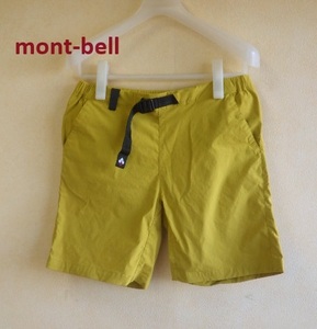 ●mont-bellモンベルショートパンツM●ストレッチハーフパンツアウトドア