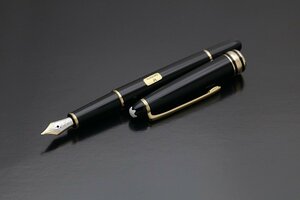 1 jpy ~ unused beautiful goods MONTBLANC Montblanc Meister shute.k fountain pen 144 14KnibM box guarantee taking 