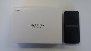 【ジャンク品・中古品】KYOCERA au GRATINA KYF39SKA　墨(スミ) 1台