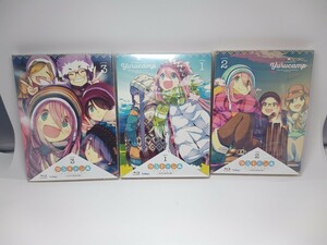 ゆるキャン△ SEASON１BD ブルーレイディスク 1巻～3巻コンプリート　新品・未開封・未使用 とらのあな限定・各巻特典コンプリート　１円～