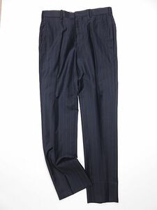  beautiful goods Takeo Kikuchi the smallest lustre slacks pants pinstripe navy navy blue M