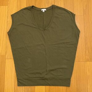 GAP ギャップ カーキ Tシャツ 半袖 レディース