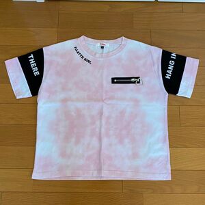 PINK-LATTE ピンクラテ　キッズ　半袖　tシャツ　XS 150㎝　①