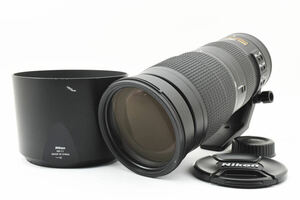 ★極上美品★ Nikon ニコン AF-S NIKKOR 200-500mm F5.6E ED VR 超望遠ズームレンズ レンズフード付き #2844