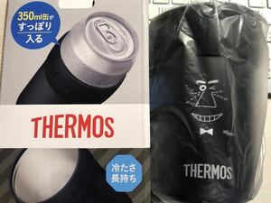 非売品 サーモス 保冷缶 ホルダー 350ml トリス キャンペーン 当選品 アンクル ロフト ブラック