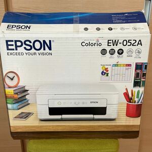 EPSON EW-052A カラリオ プリンター 未使用品