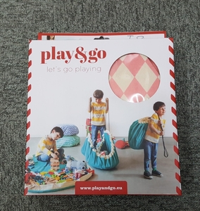 PLAY&GO Play and go-2in1 storage bag & play mat / toy storage * adjustment * one-side attaching * toy box * Play seat new goods box attaching 