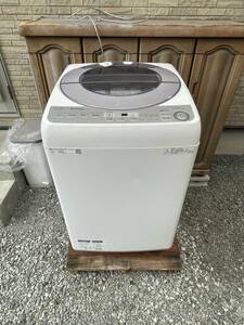 シャープ 全自動洗濯機 8kg ESGV8B-S