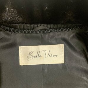SAGA MINK サガ ミンク シルバー Belle Vison ハーフコート 毛皮 アウター 冬服 サイズ15の画像7