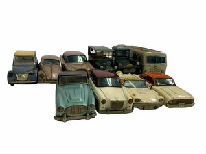 旧バンダイ 10台まとめ FORDFALCON CITROEN VOLKS WAGEN AUSTIN HEALEY MG MAGNETTE 他 日本車 外車 昭和 レトロ