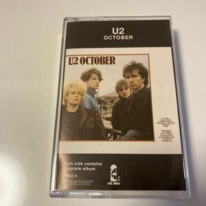 【US盤洋楽カセットテープ】U2／アイリッシュ・オクトーバー／オルタナティヴ・ロック、アリーナロック