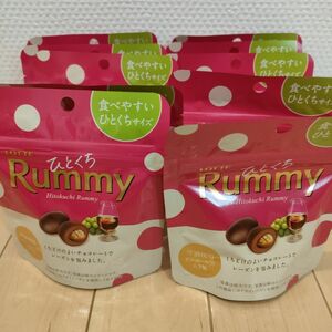 ロッテ　ひとくちRummy　ラミー　10袋セット チョコレート