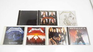 【u1582】説明文必読/着払いのみ/CD/METALLICA/メタリカ/7枚/メタル・マスター/メタル・ガレージ/STATE OF SHOCK/ONE/他/格安スタート