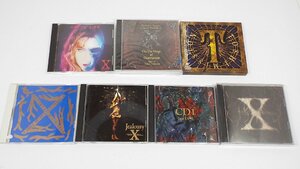 【u1602】説明文必読/着払いのみ CD/X/7枚/X JAPAN BLUE BLOOD /Best Of X/破滅に向かって 1992.1.7 TOYKO DOME LIVE/他/格安スタート