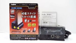 【u1729】説明文必読/着払いのみ Logitec/3.5インチ・2.5インチ/HARD DISK READER/WRITER/コンパクトHDDリーダーライター/LHR-DS03SAU2