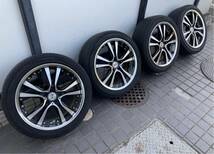 最終出品　225/45R18 ウェッズ マーベリック405S 18インチ7.5J＋36PCD114.3 5穴 4本セット　_画像1