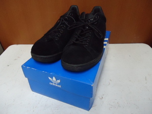 (6)★【観賞用】adidas アディダス Stan Smith スタンスミス PCI 789002 679544 スニーカー 26.5cm ヌバック スエード ブラック★