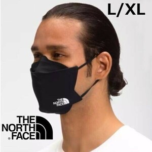 1 иен ~! распродажа![ стандартный новый товар ]THE NORTH FACE*TNF TRAVEL KIT маска US ограничение в Японии не продается с футляром стрейч . для мужчин и женщин (L/XL) чёрный 210609-20