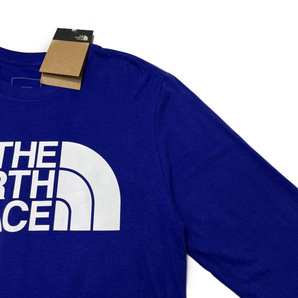 1円～!売切!【正規新品】THE NORTH FACE◆L/S HALF DOME TEE 長袖 Tシャツ ロンT US限定 男女兼用 コットン キャンプ(XL)青 180902-5の画像5