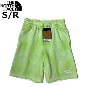 1円～!売切!【正規新品】THE NORTH FACE◆DYE SHORTS ショートパンツ スウェット US限定 アウトドア キャンプ(S/R)緑 タイダイ柄 190110-5の画像2