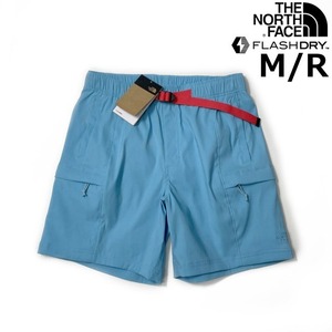 1円～!売切!【正規新品】THE NORTH FACE◆CLASS V BELTED SHORT ショートパンツ US限定 ベルト付き FLASHDRY アウトドア(M/R)青② 190110-5