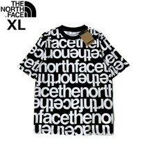 1円～!売切!【正規新品】THE NORTH FACE◆S/S ALL OVER PRINT BOX FIT TEE 半袖 Tシャツ US限定 登山 上質 男女兼用(XL)黒 総柄 180902-32_画像3