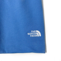 1円～!売切!【正規新品】THE NORTH FACE◆SIMPLE LOGO FLEECE SHORT ショートパンツ US限定 ロゴ刺繍 キャンプ ランニング(S)青 190110-5_画像4