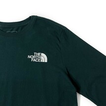 1円～!売切!【正規新品】THE NORTH FACE◆L/S BOX NSE TEE 長袖 Tシャツ ロンT US限定 ボックスロゴ 男女兼用 キャンプ(XXL)緑② 180902-5_画像6