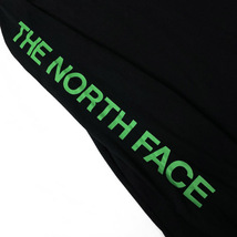 1円～!売切!【正規新品】THE NORTH FACE◆L/S HIT GRAPHIC TEE 長袖 Tシャツ ロンT US限定 2023最新 袖ロゴ 男女兼用(L)黒 180902-23_画像6