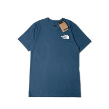 1円～!売切!【正規新品】THE NORTH FACE◆S/S GRAPHIC INJECTION TEE 半袖 Tシャツ US限定 グラフィック アウトドア(S)青 180902-5_画像5