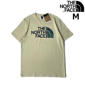 1円～!売切!【正規新品】THE NORTH FACE◆S/S HALF DOME TEE 半袖 Tシャツ US限定 ハーフドームロゴ 男女兼用(M)ベージュ 迷彩 180902-15