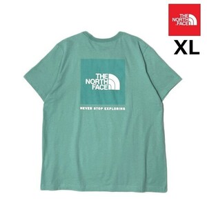 1 иен ~! распродажа![ стандартный новый товар ]THE NORTH FACE W SHORT-SLEEVE BOX NSE TEE короткий рукав футболка US ограничение box Logo для мужчин и женщин (XL) зеленый 180902-15
