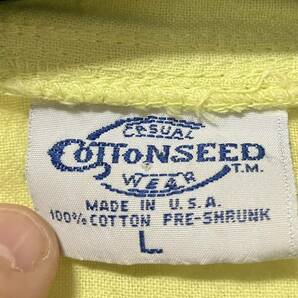 90's USA製 cotton seed ビンテージ 古着の画像4