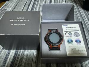 CASIO Casio smart watch /PRO TREK Smart/WSD-F30/ digital / Raver / black beautiful goods use ultimate small 