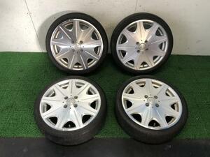 社外アルミ ホイール 4本セット 16インチ 16×5J　PCD100-4H 4H 165/40R16 軽自動車